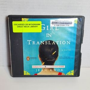 3 for $15 Girl in Translation by Jean Kwok Fiction Audiobook on CDs Ex-Library